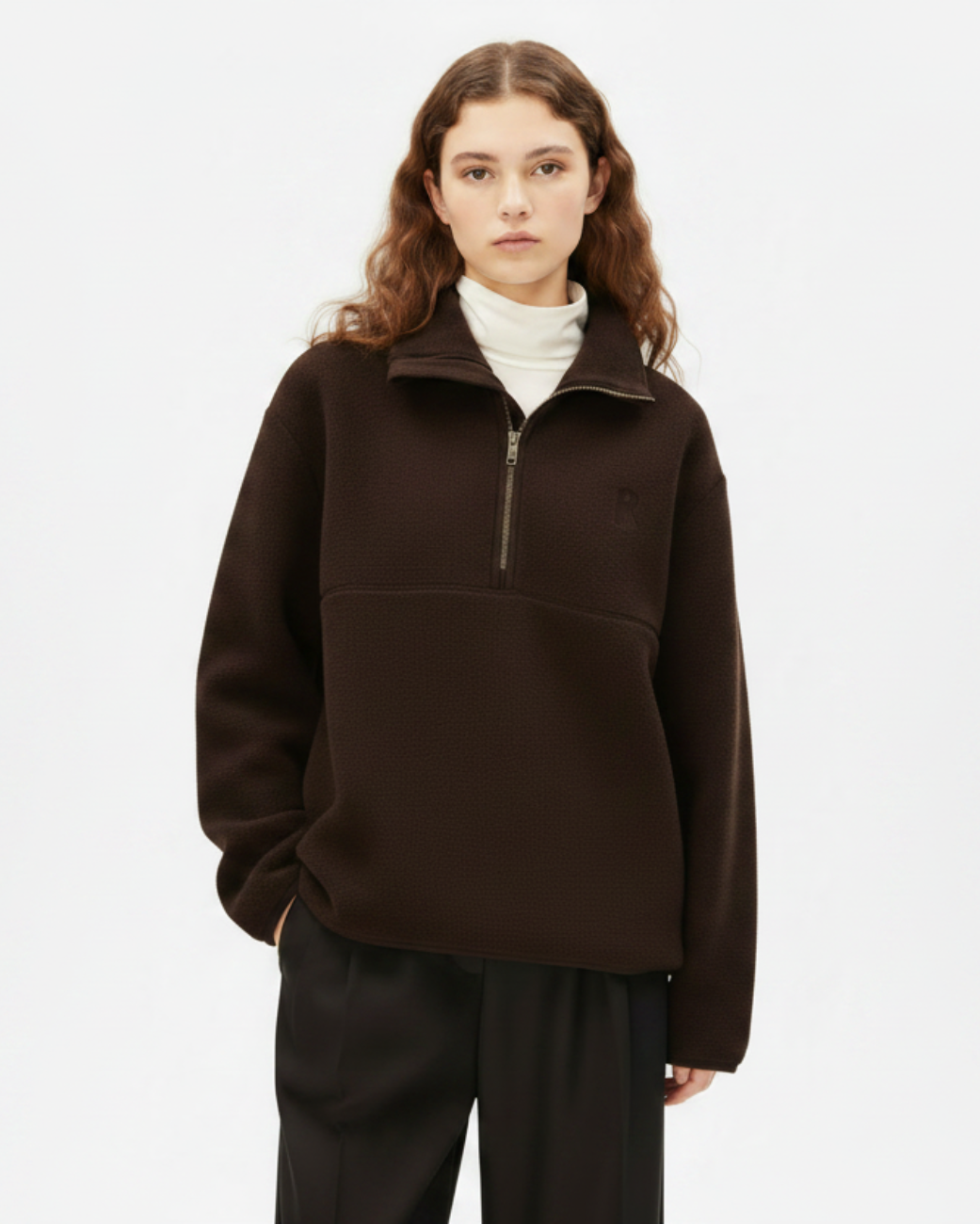 Haarleenaa Cotton Fleece - Claystone