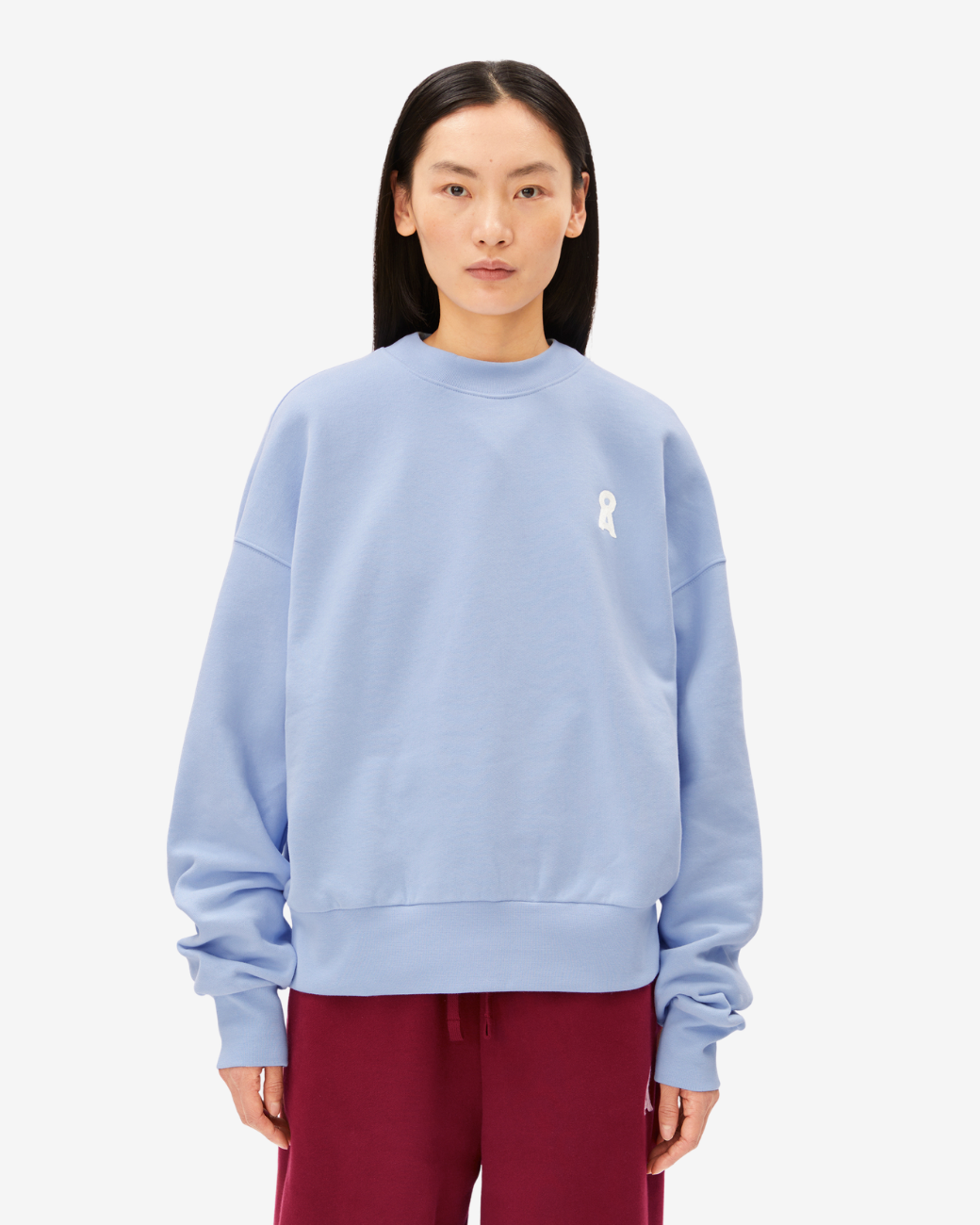 ICONIC Å ALIZAA SWEAT - Soft Blue
