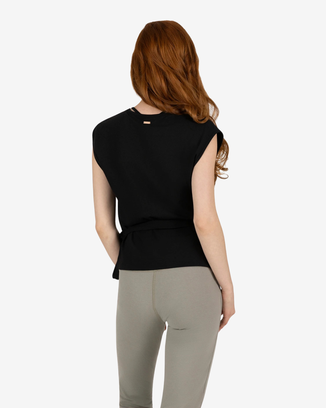 Aurora Wrap Top Onyx Black