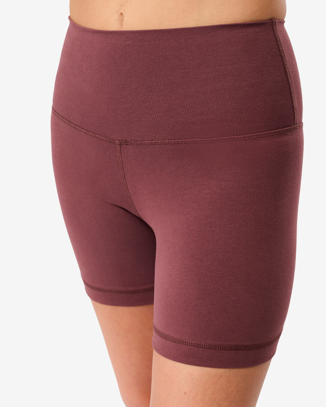 Biker Shorts - Rosewood