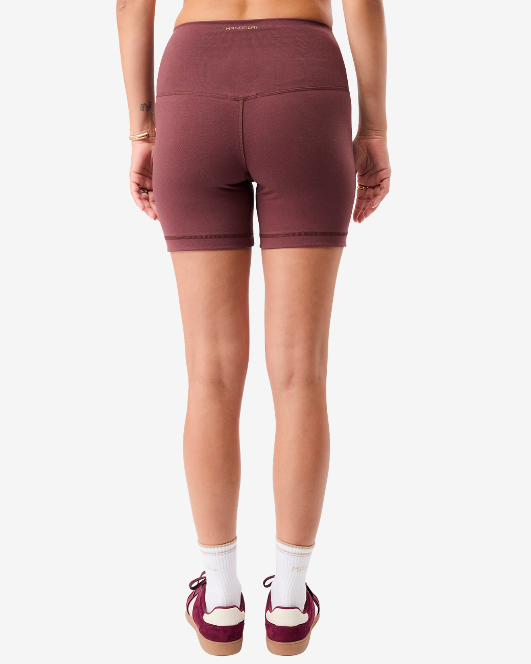Biker Shorts - Rosewood