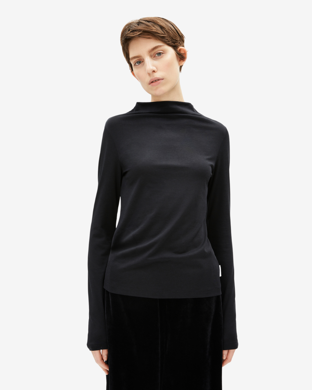 CALUNAA  Longsleeve Black