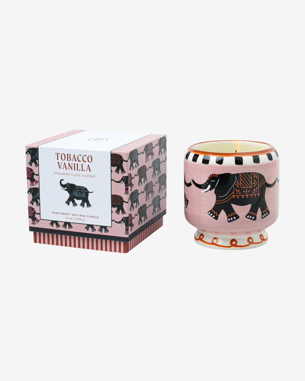Keramik-Duftkerze Elephant ‐ Tobacco &amp; Vanilla