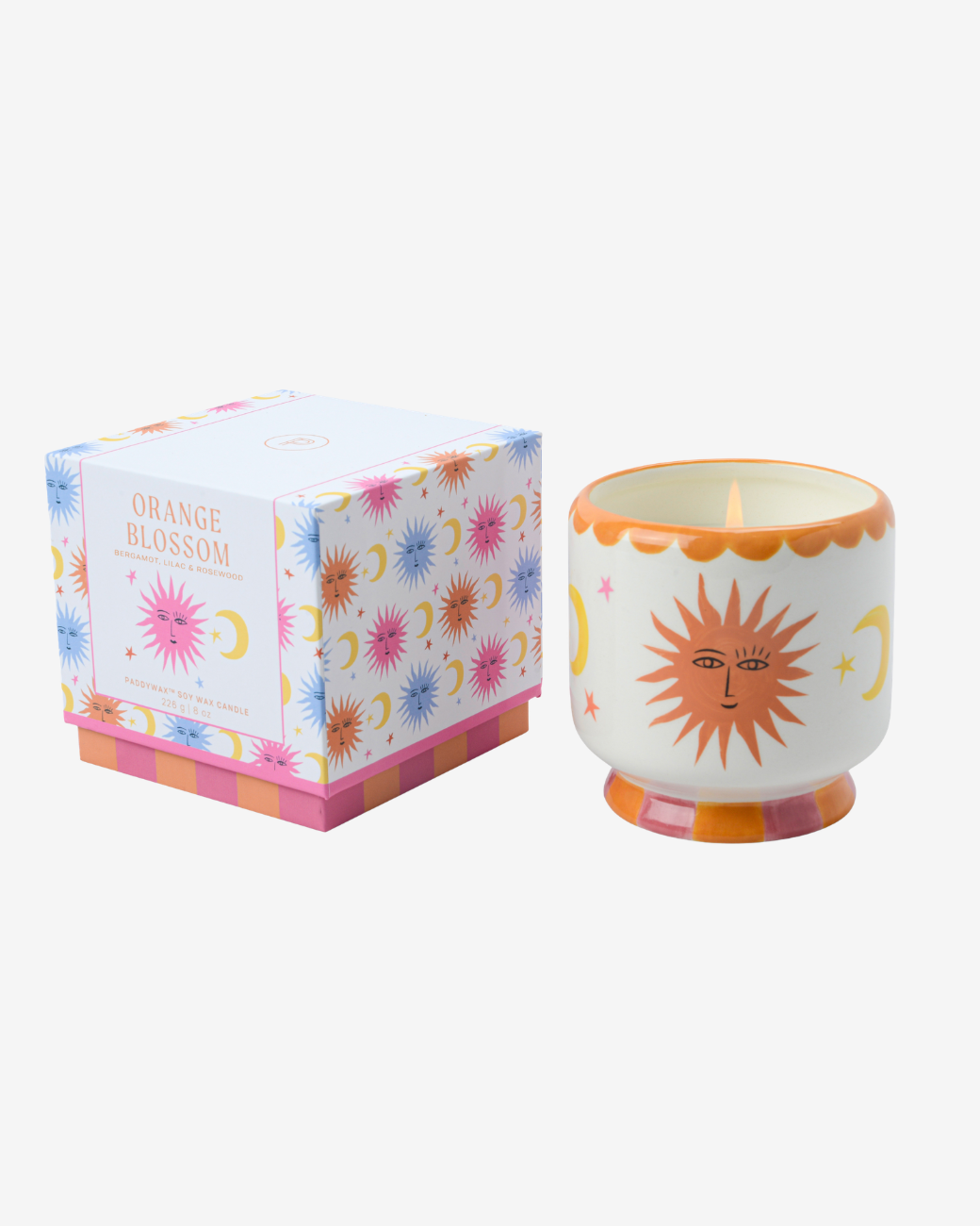 Keramik-Duftkerze Sun ‐ Orange Blossom