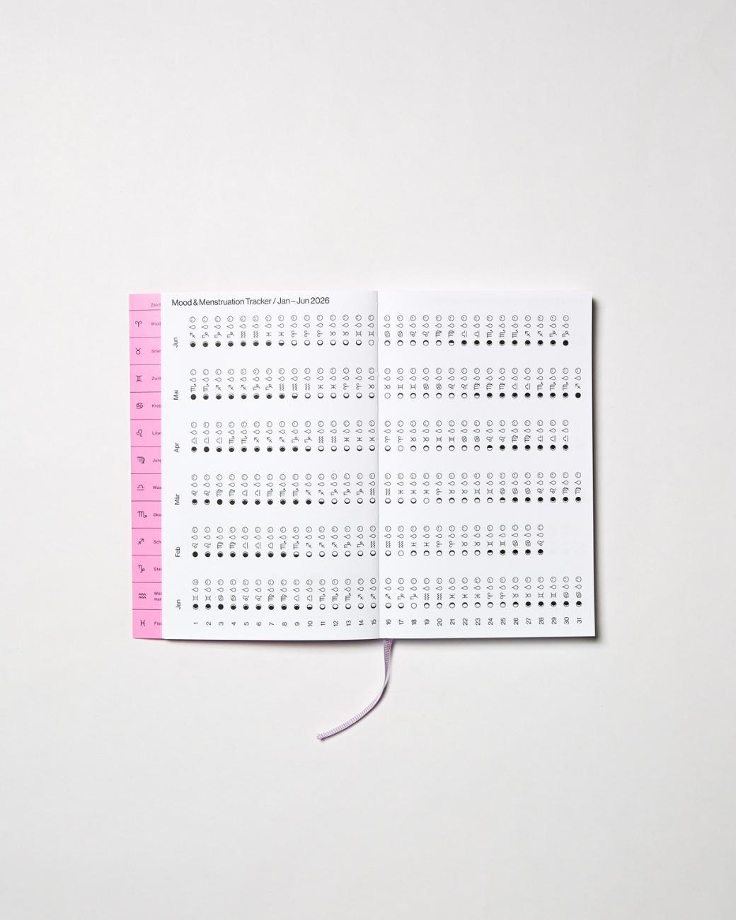 Yoga- &amp; Mondkalender 2026