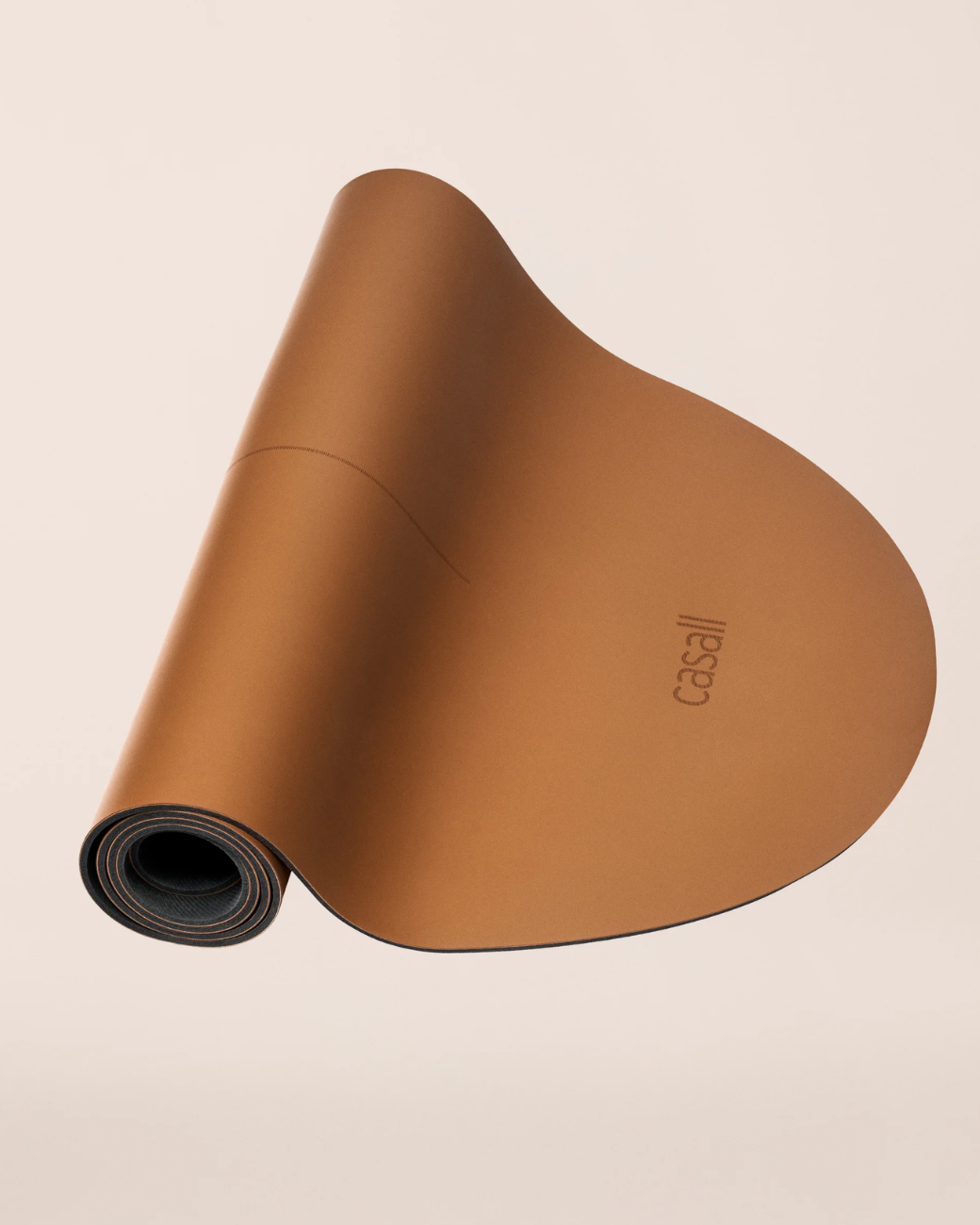 Yoga mat Grip &amp; Cushion III Oval 5mm Matte - Vintage Brown