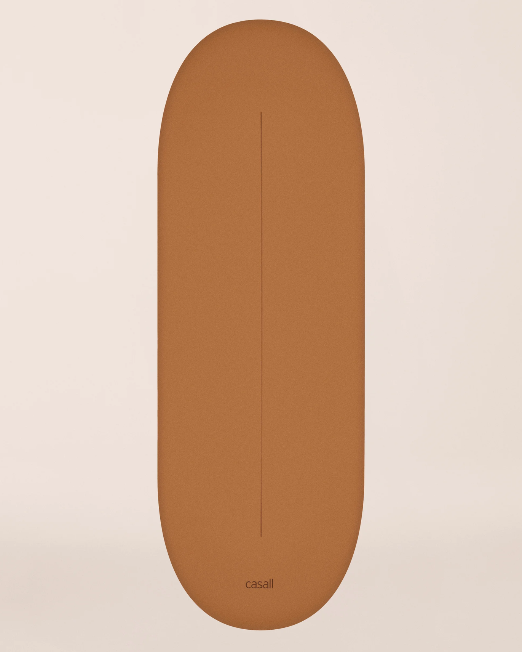 Yoga mat Grip &amp; Cushion III Oval 5mm Matte - Vintage Brown