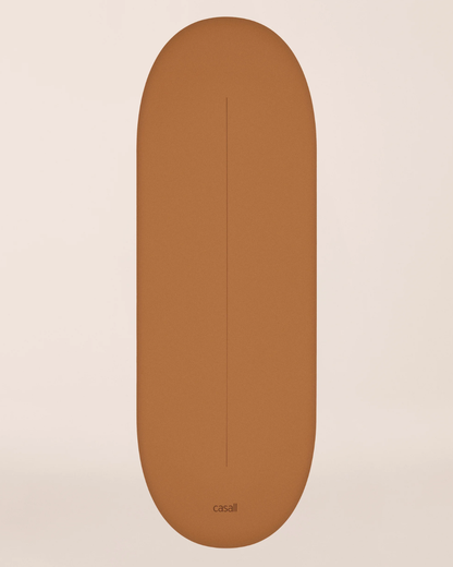 Yoga mat Grip &amp; Cushion III Oval 5mm Matte - Vintage Brown