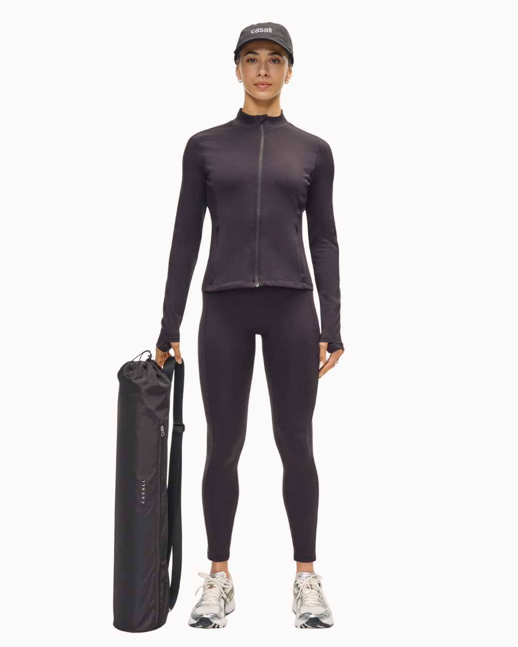 Adjustable Yoga Mat Bag - Black