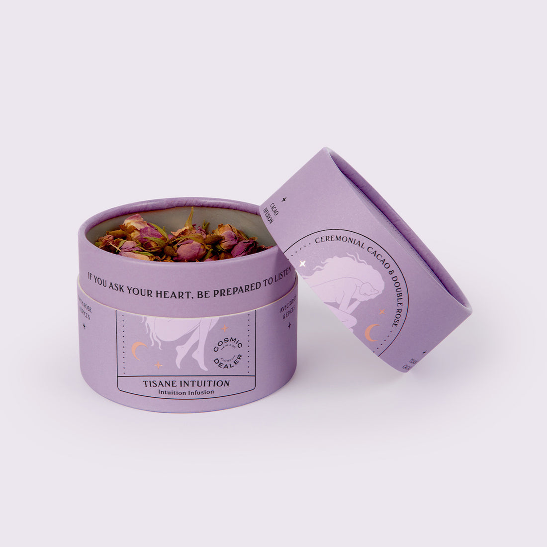 Korn- und Kräutertee - Cacao & Rose