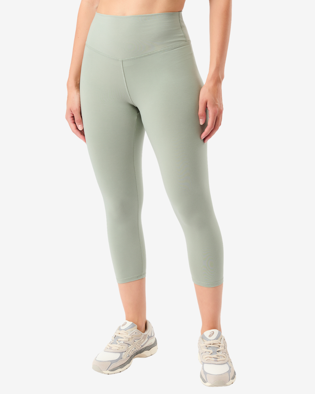 Best Cropped Leggings - Mineral