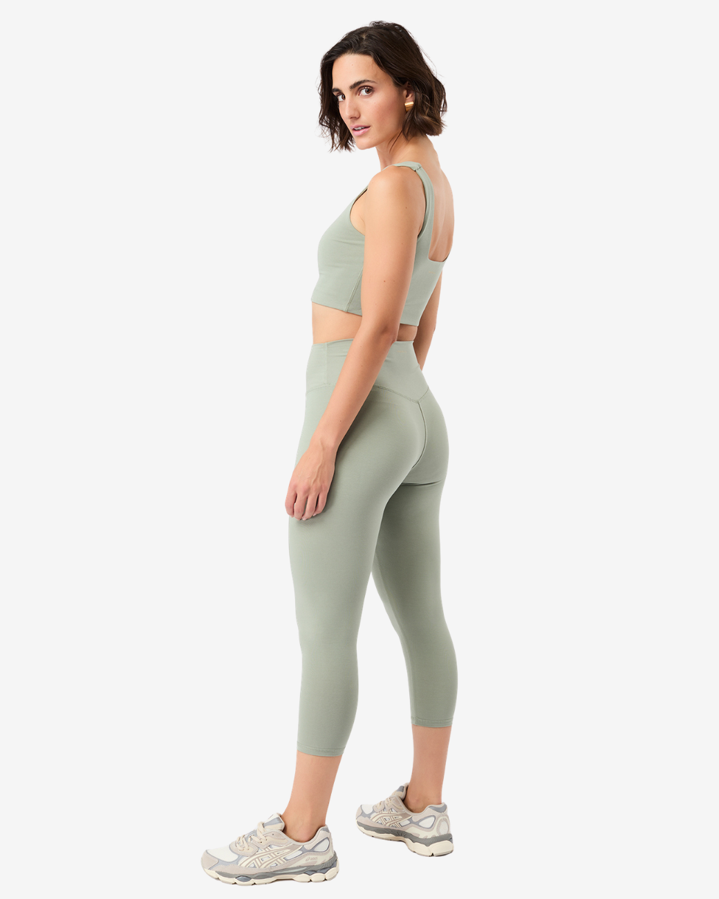 Best Cropped Leggings - Mineral