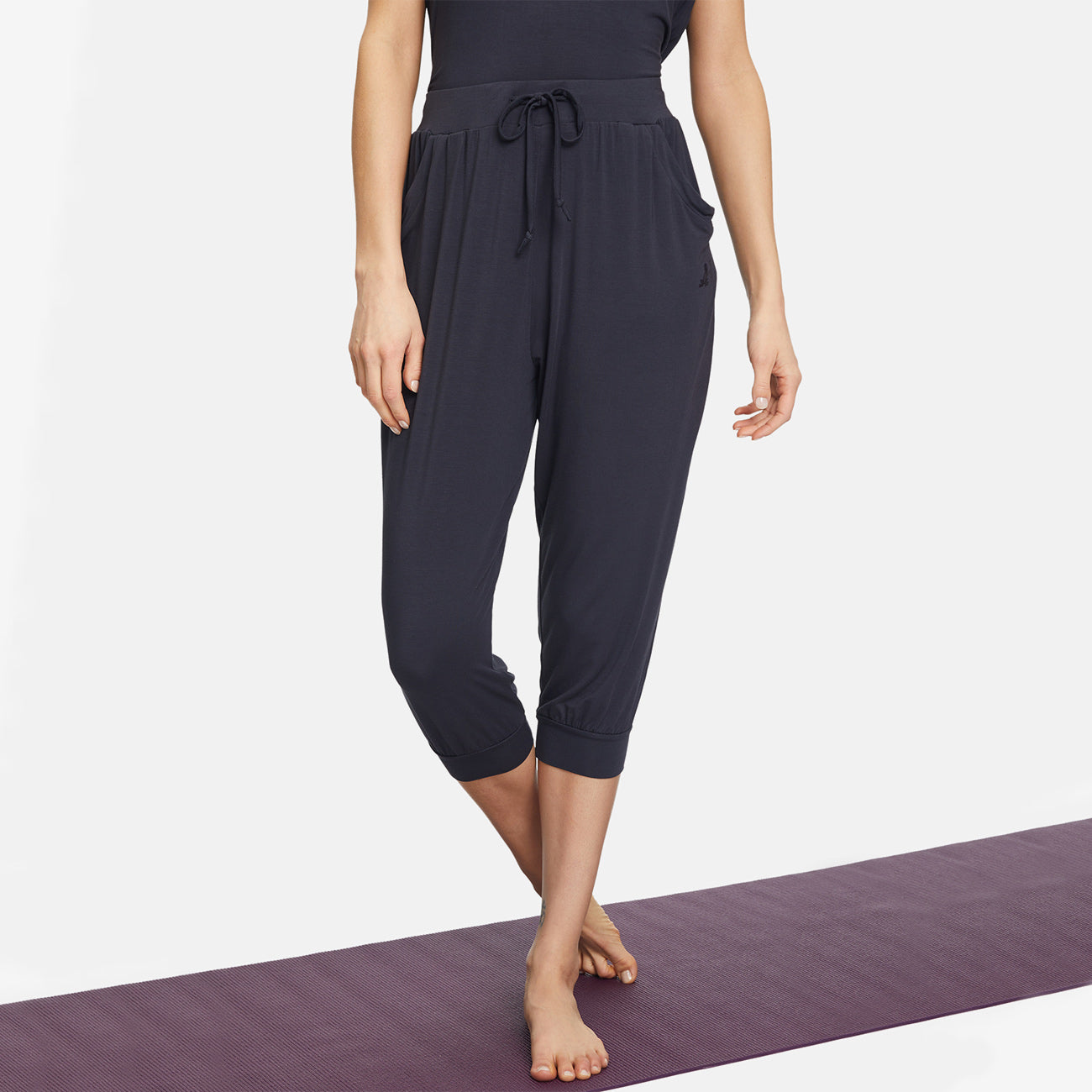Capri Pants Relaxed - Midnight Blue
