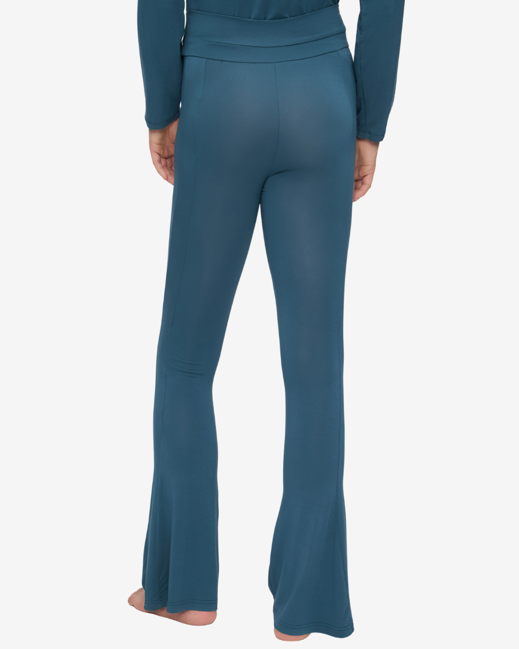 Pants Long - Bootcut - Petrol