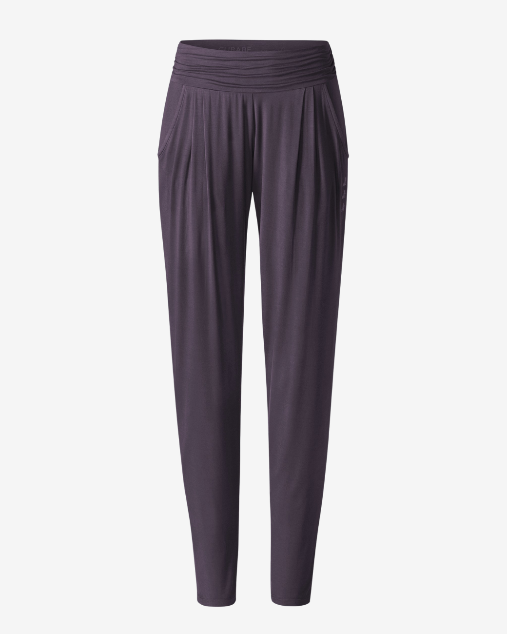 Long Pants Relaxed - Dark Aubergine