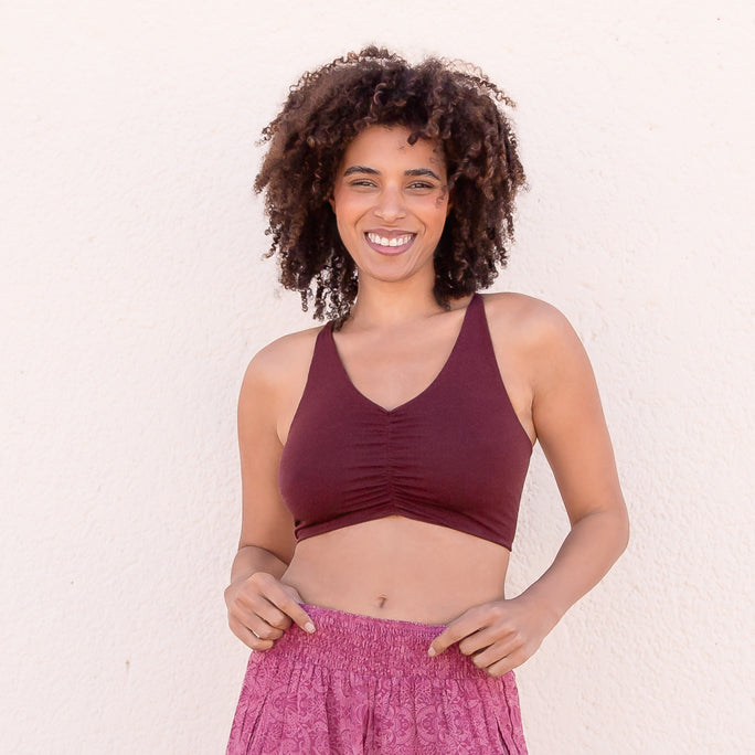 Bra Carolina - Burgundy