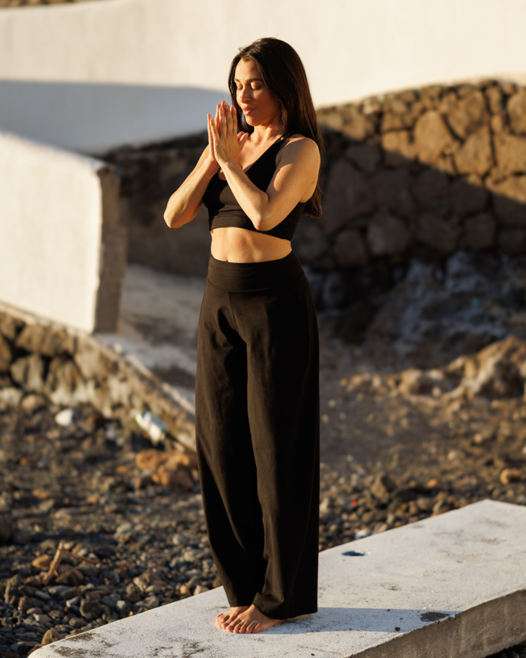 Dhara Yogahose - Onyx Black