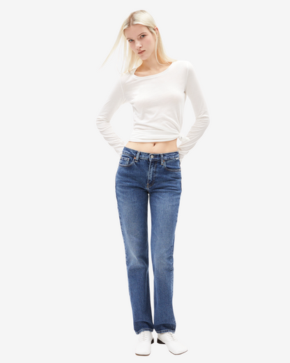 EINIAARA SOFT Langarmshirt off white