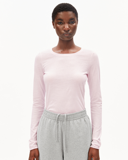 EINIAARA SOFT LANGARMSHIRT - pink mist