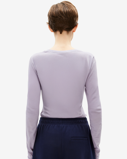 Langarmshirt Einiaara Soft - Frozen Lavender