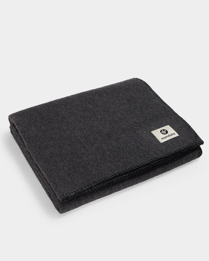 Essential Yoga Wool Blanket - Thunder
