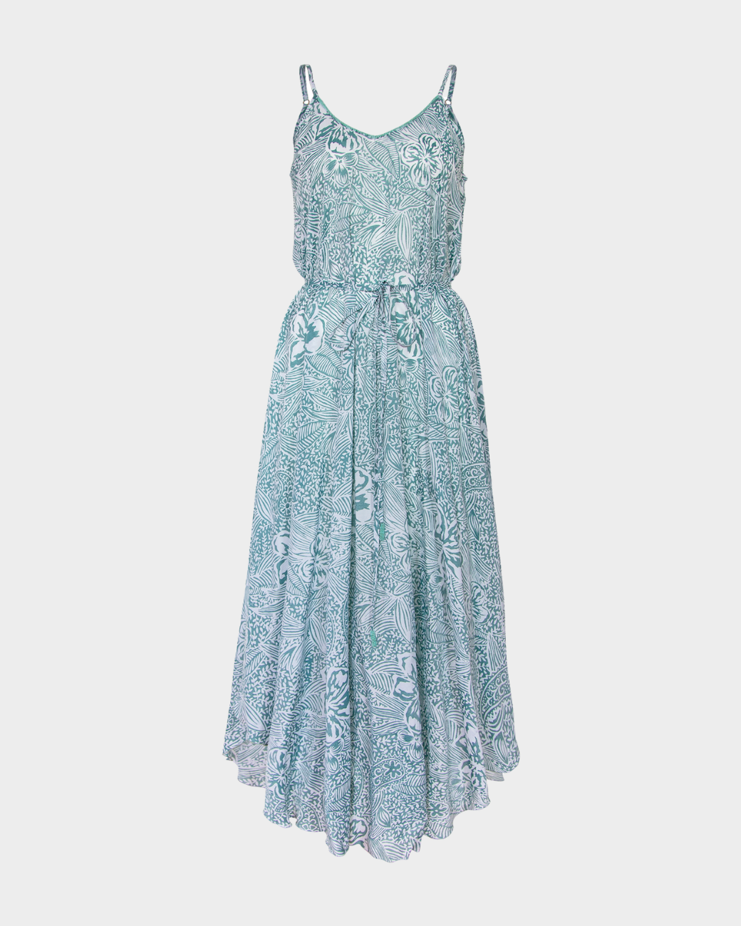 Maxi-Dress Estelle - Hawaii green
