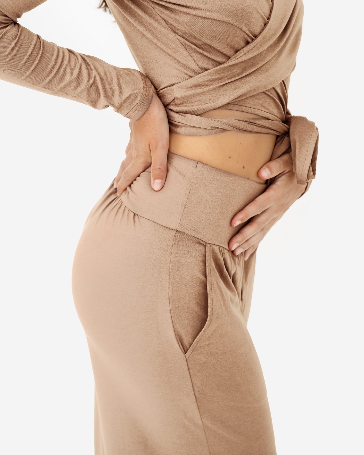 Heya Culotte Desert Sand – Detailansicht Tasche – Lotuscrafts