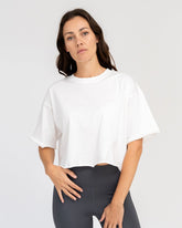 Marshmallow - Lotuscrafts Yoga Top Model Front