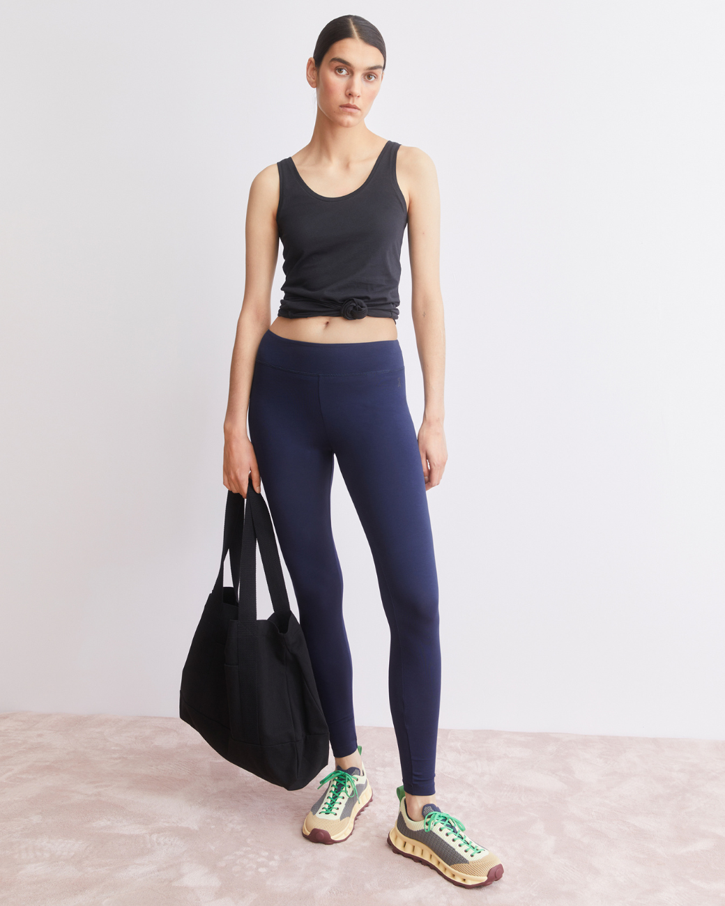 Leggings FARIBAA - tinted navy