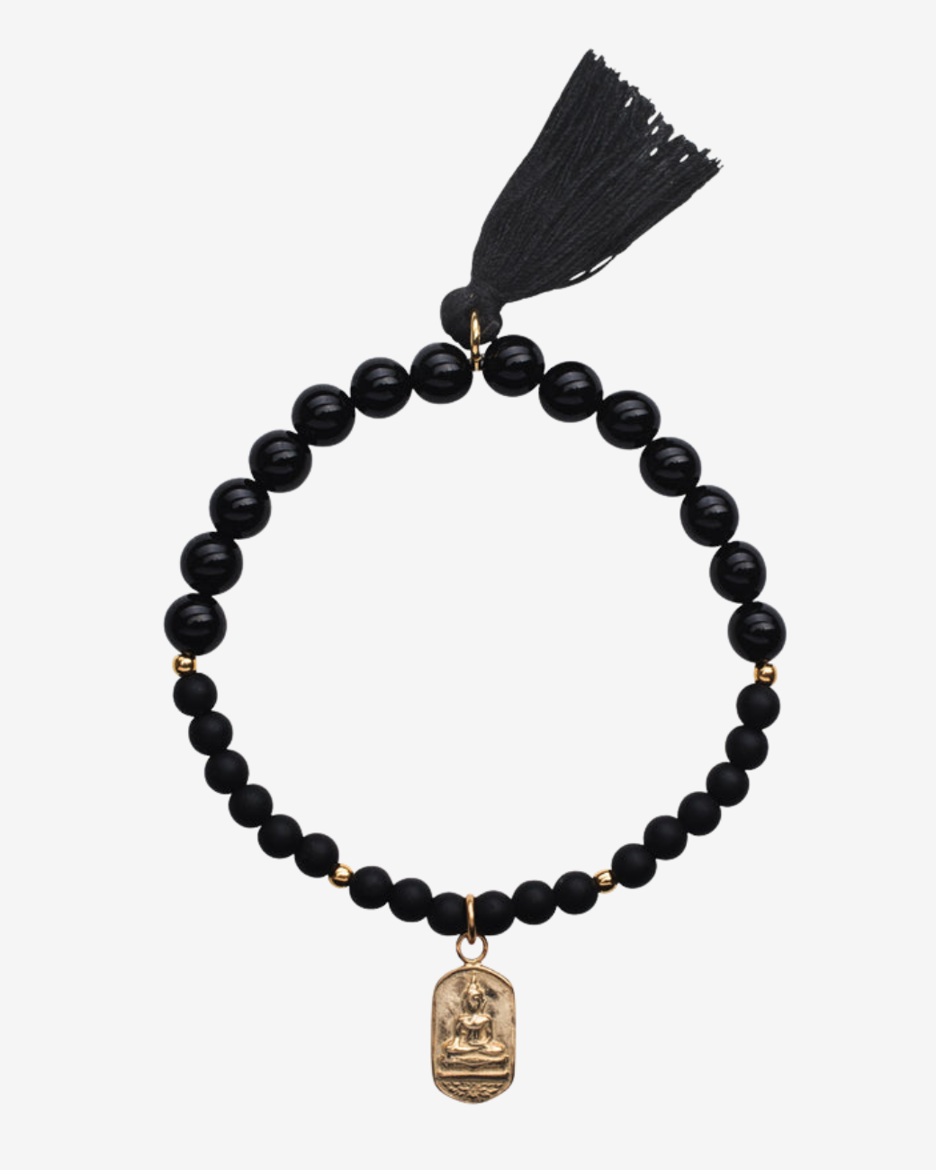 Handmala Buddha Gold, Onyx