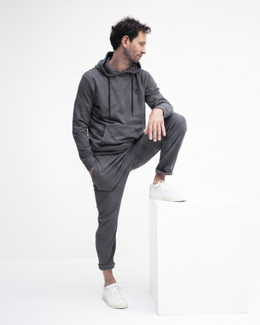 Kismet Hoodie Grey Marl