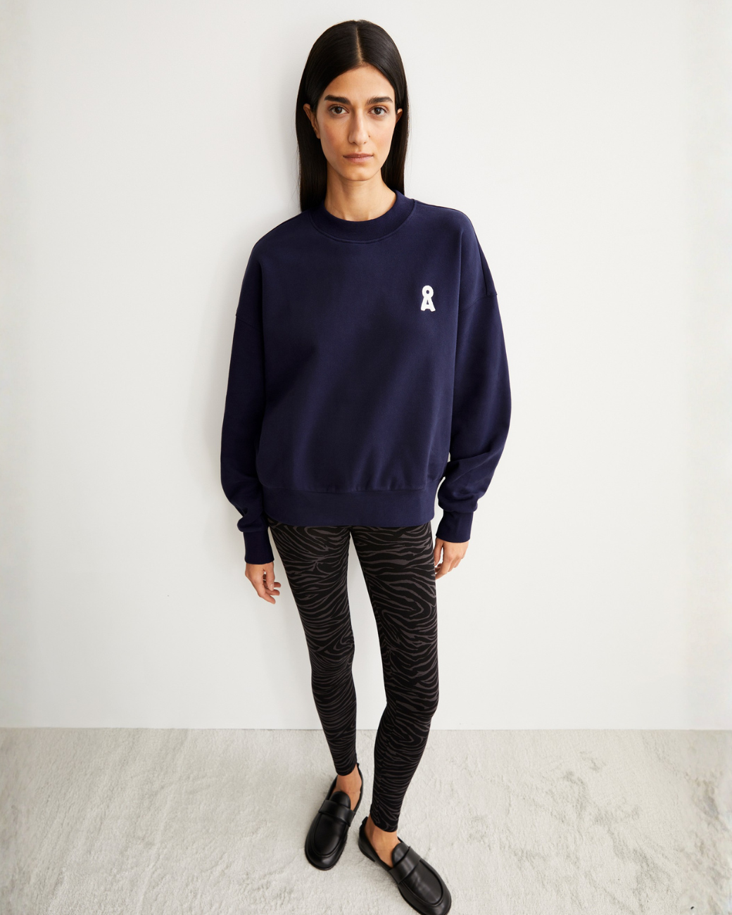 Sweater ICONIC Å ALIZAA - Tinted Navy