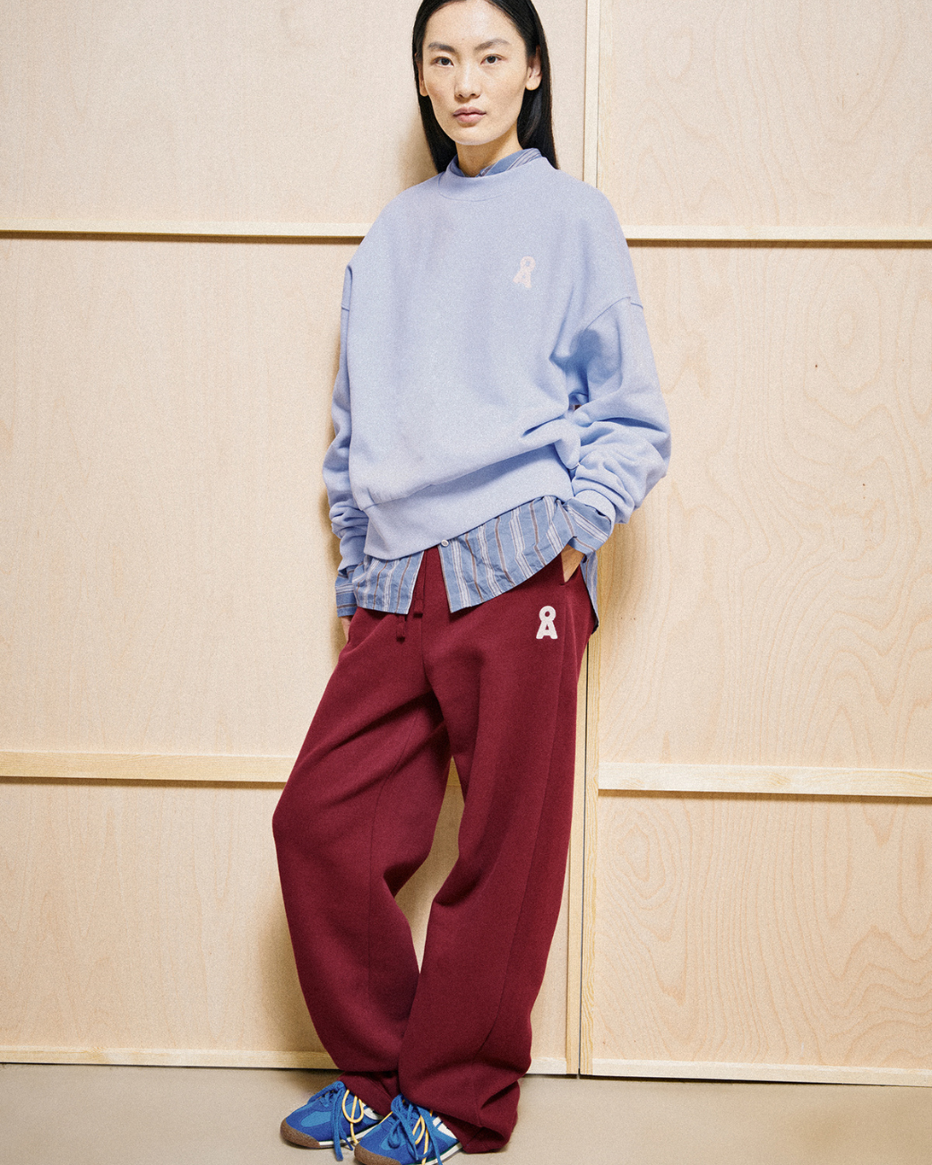 ICONIC Å IVAARA Sweatpant Velvet Red