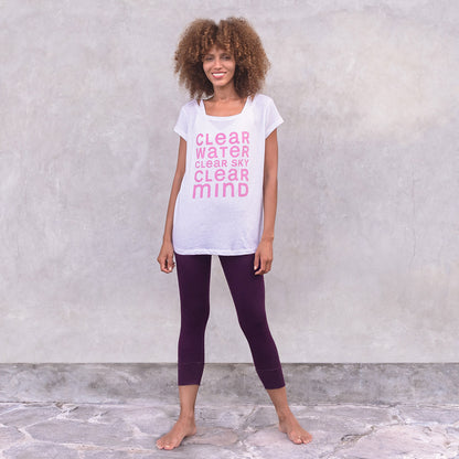 T-Shirt Clear - Linen White
