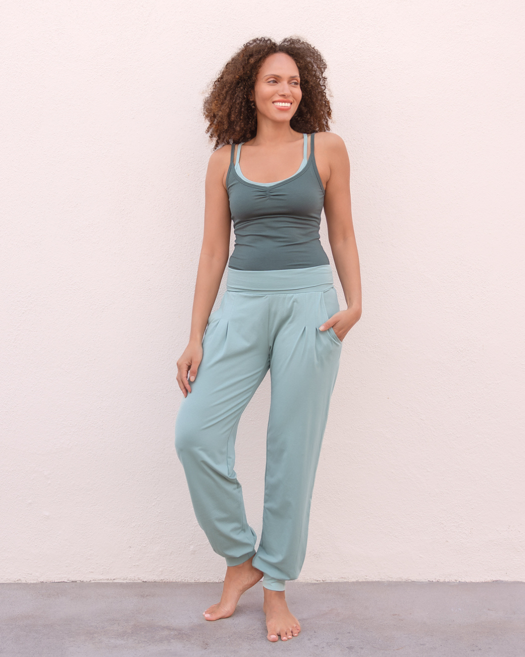 Top Sofia - forest aqua
