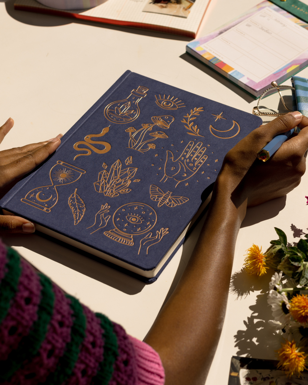 Jumbo Journal Suedette ‐ Mystic Icons