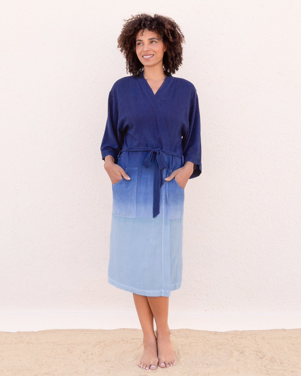 Kimono Satya - Light Indigo