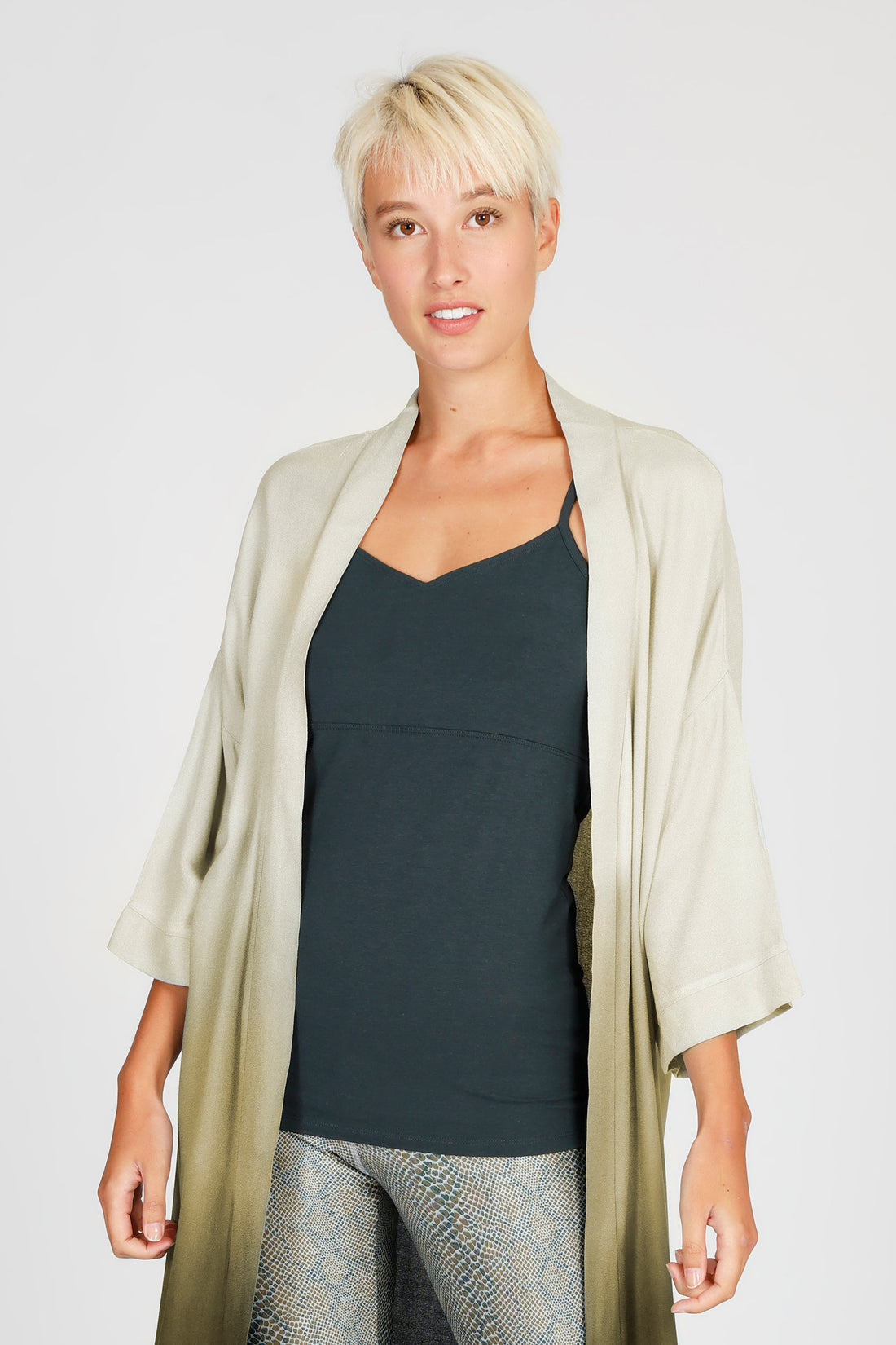 Kismet Kimono - Green Shades