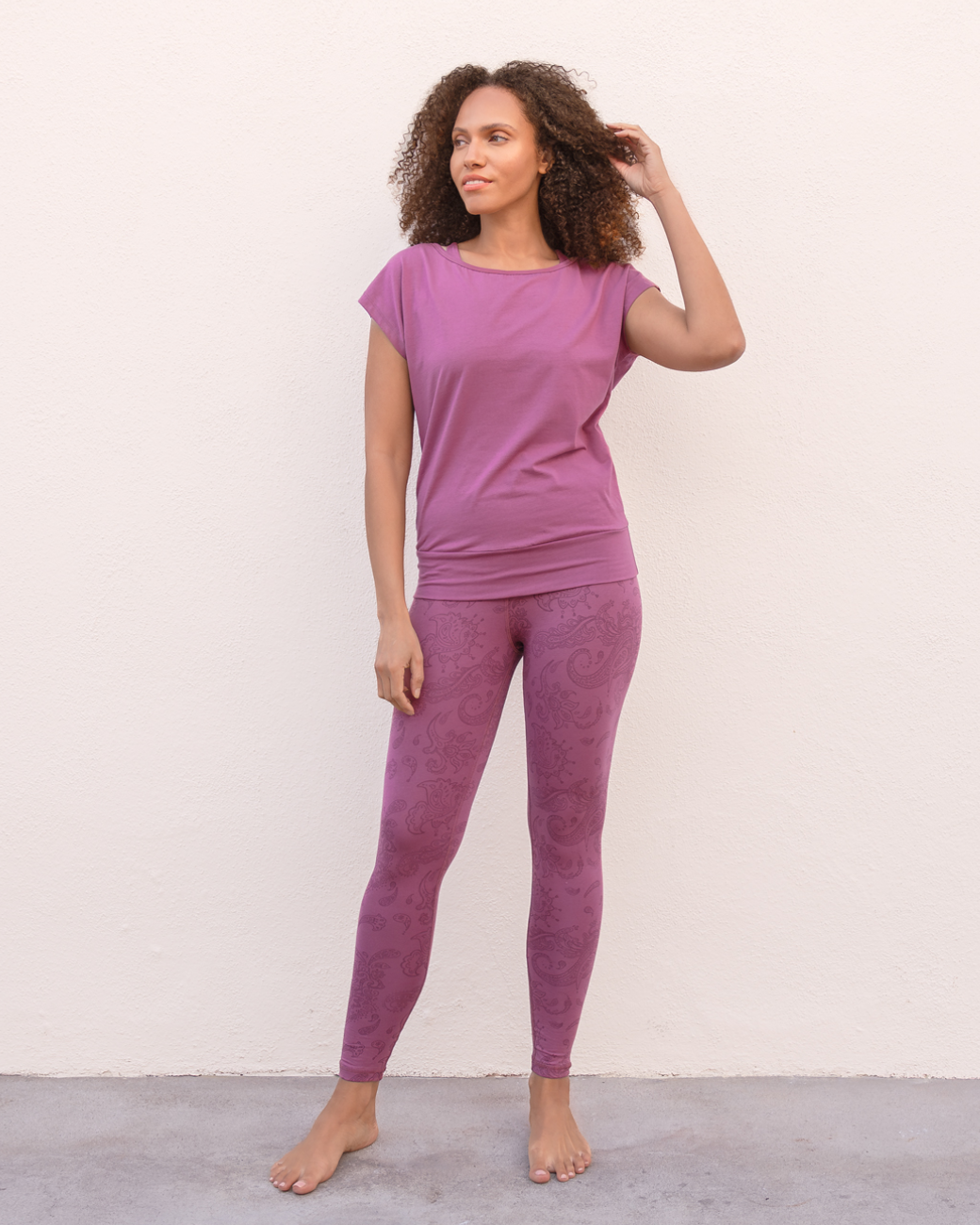 Leggings Leela - Mauve