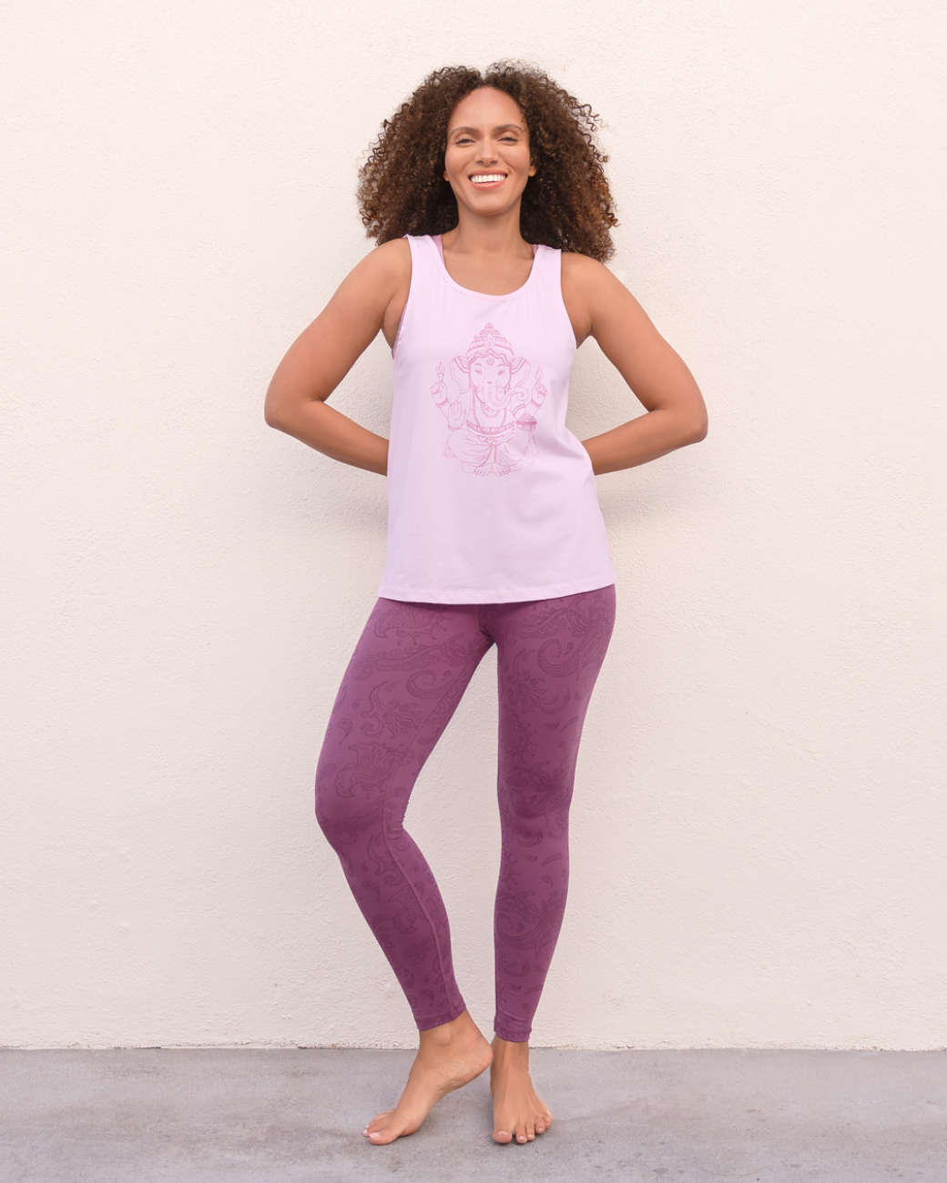Leggings Leela - Mauve