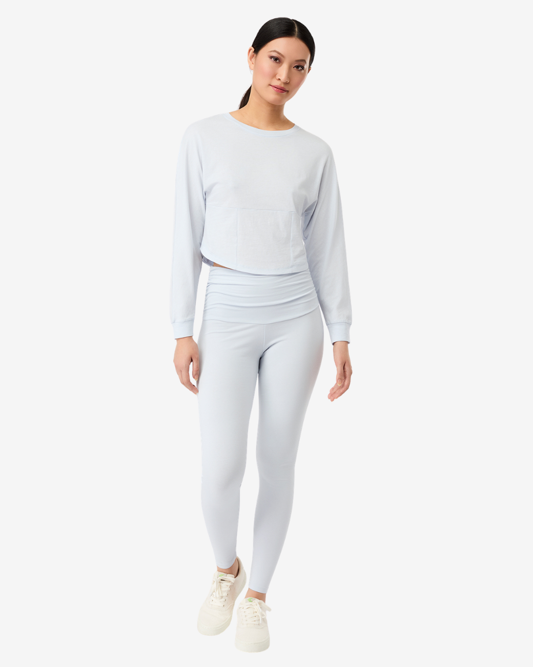 Pilates Leggings - Baby Blue