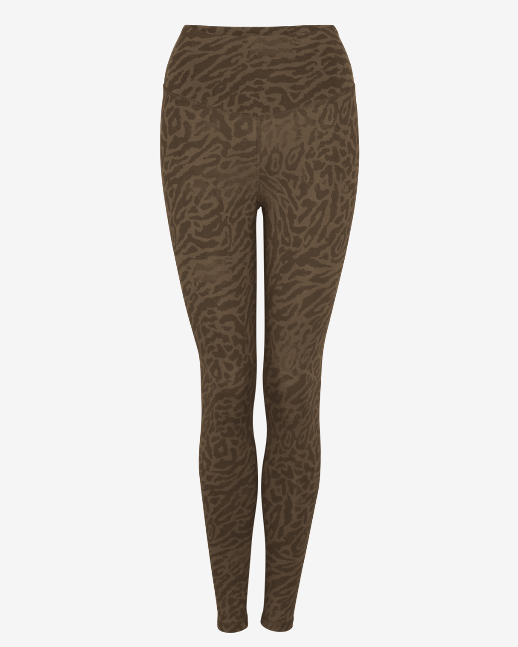 Leggings Leona - Olive Leopard