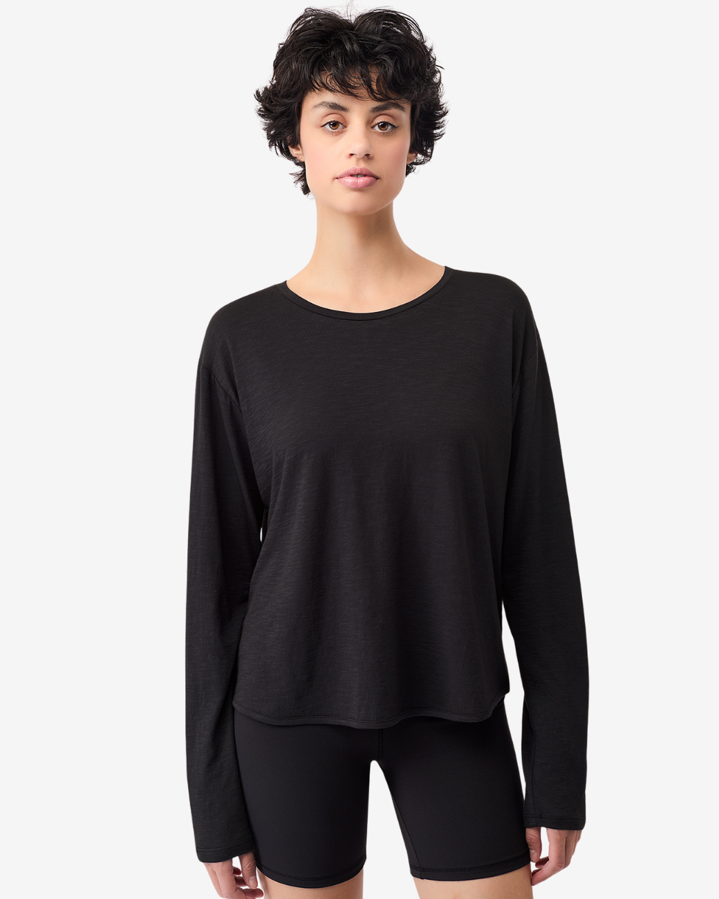 Longsleeve Open Back - Black