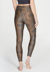 Leggings Lux - Maroon Snake von Kismet