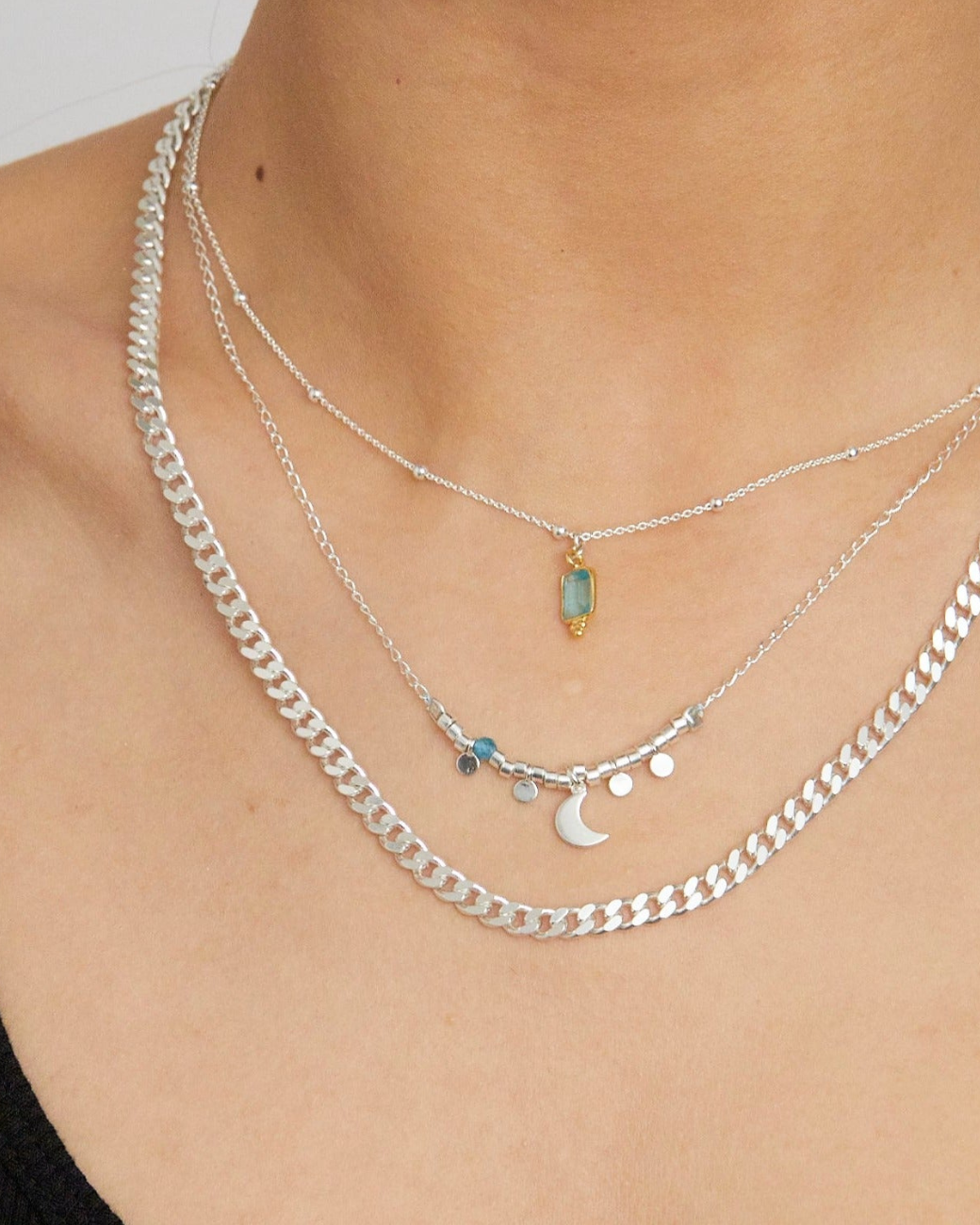 Magic Moon Motivations Kette -  Silber