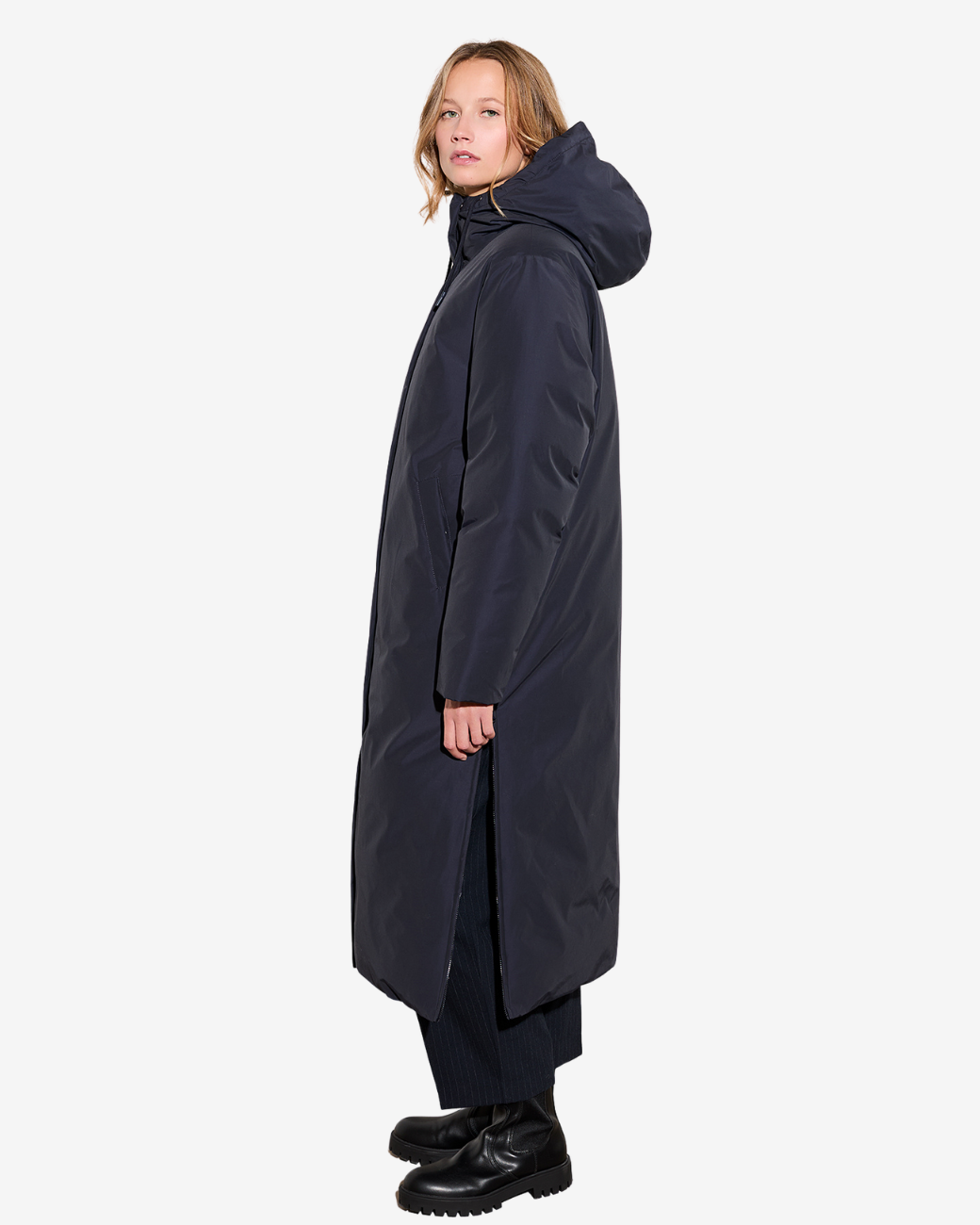 Mantel Croydon Navy