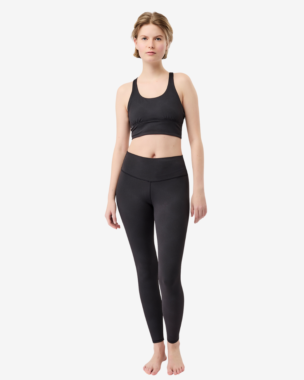 Monoprinted Leggings - Monochrome