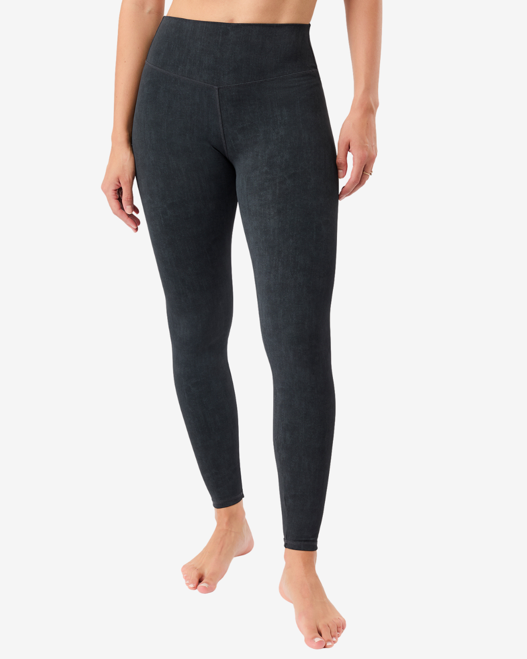 Mono Printed Leggings - Anthra