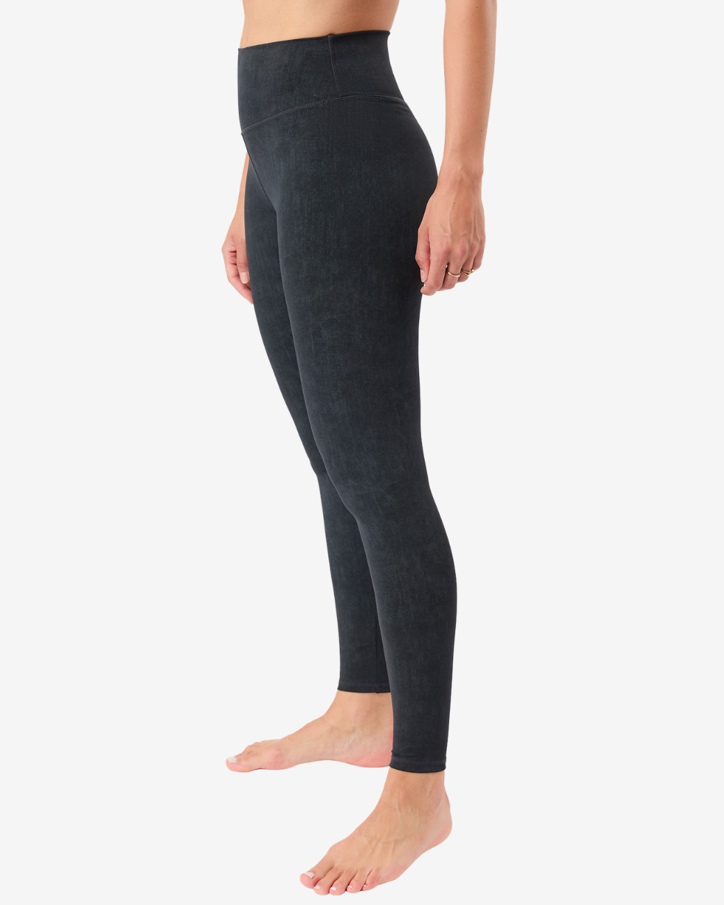 Mono Printed Leggings - Anthra