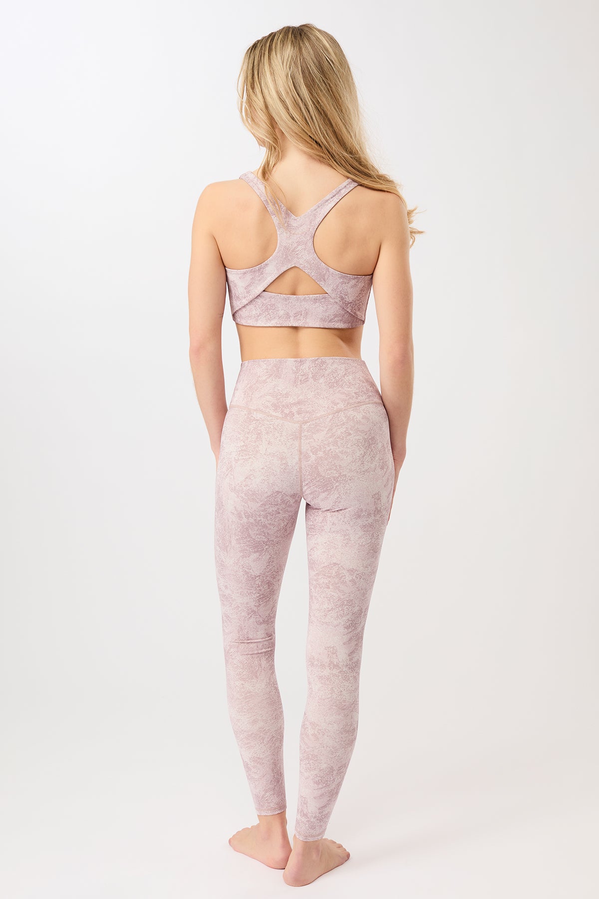 Monoprinted Leggings - Earth
